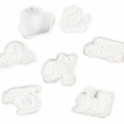 Clearance Creativ Company Udstiksforme m. prægning - Transport, 6 stk