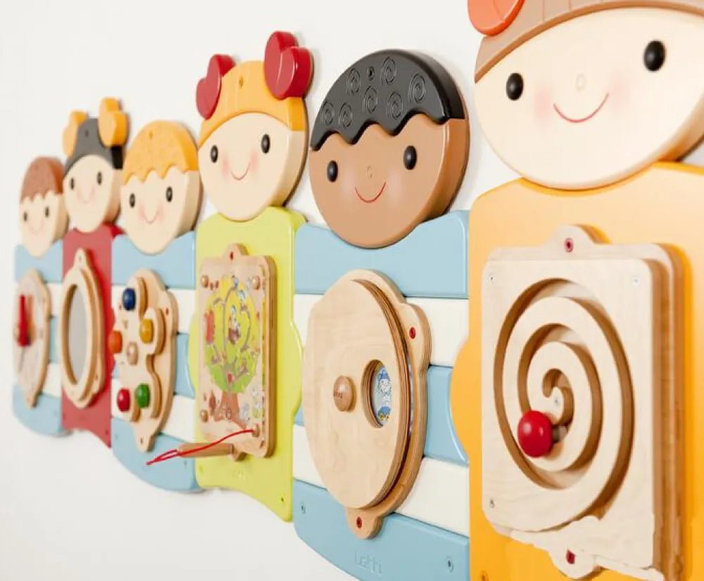 Hot Vægpanel - Søde børn, 7 paneler