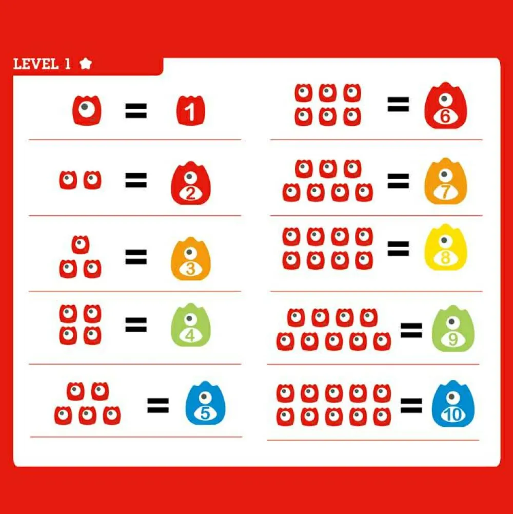 Sale Hape Vægt - Matematik med monstrene