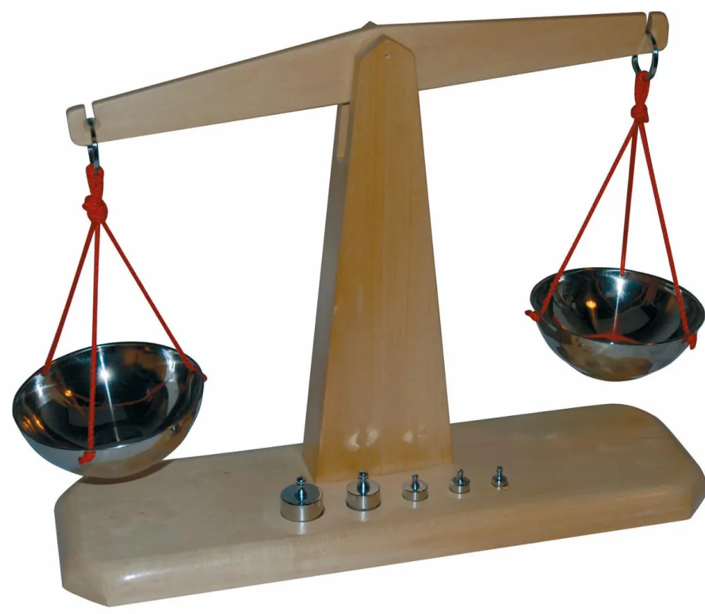 Clearance Vægt med lodder (5-100 gr.)