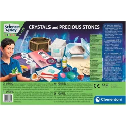 Best Clementoni Videnskabssæt - Krystaller og ædelsten