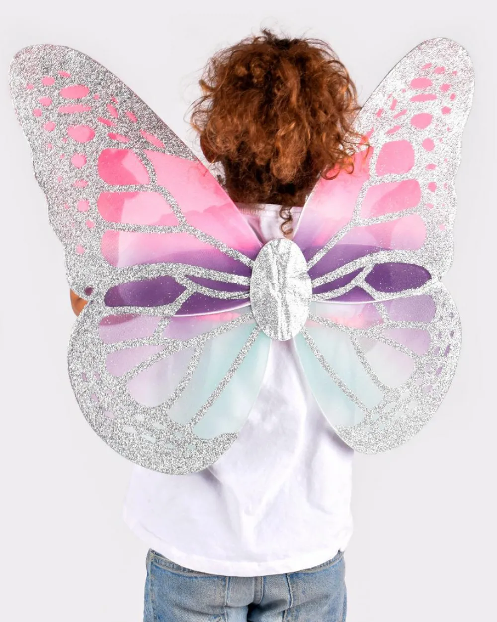 New Den Goda Fen Vingesæt med sølv glitter