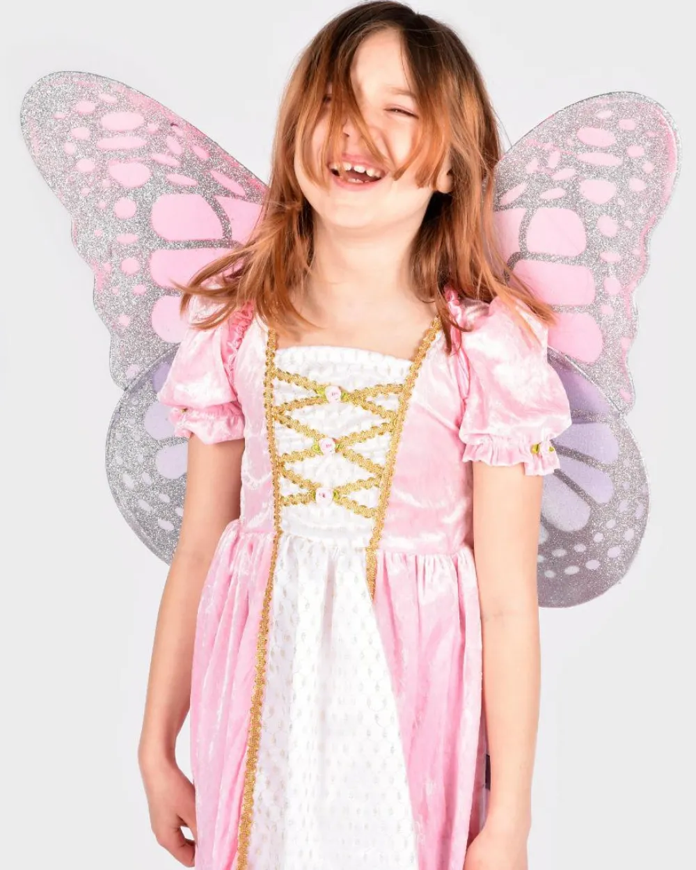 New Den Goda Fen Vingesæt med sølv glitter