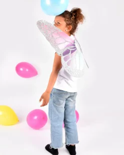 New Den Goda Fen Vingesæt med sølv glitter