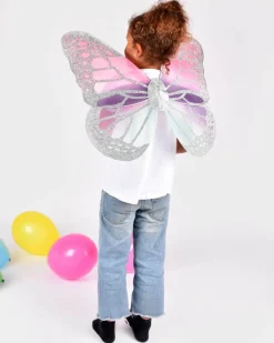 New Den Goda Fen Vingesæt med sølv glitter