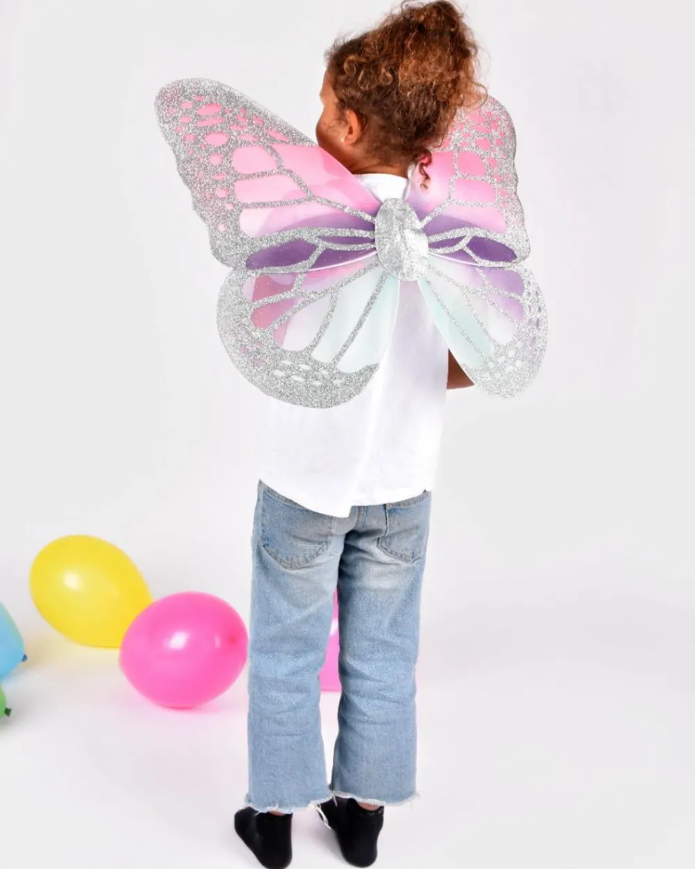 New Den Goda Fen Vingesæt med sølv glitter