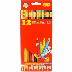 Sale Viskbare farveblyanter, 12 stk