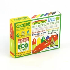 ökoNORM Voksfarver Mini - 6 stk