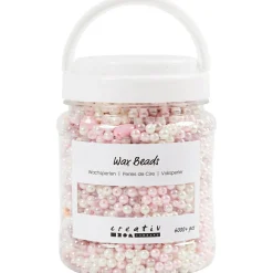 Sale Creativ Company Voksperler i spand - Pastel, 6.000+ stk