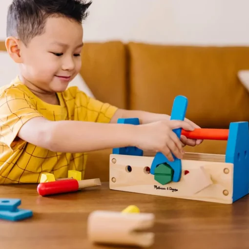 Best Melissa & Doug Værktøjskasse i træ med indhold