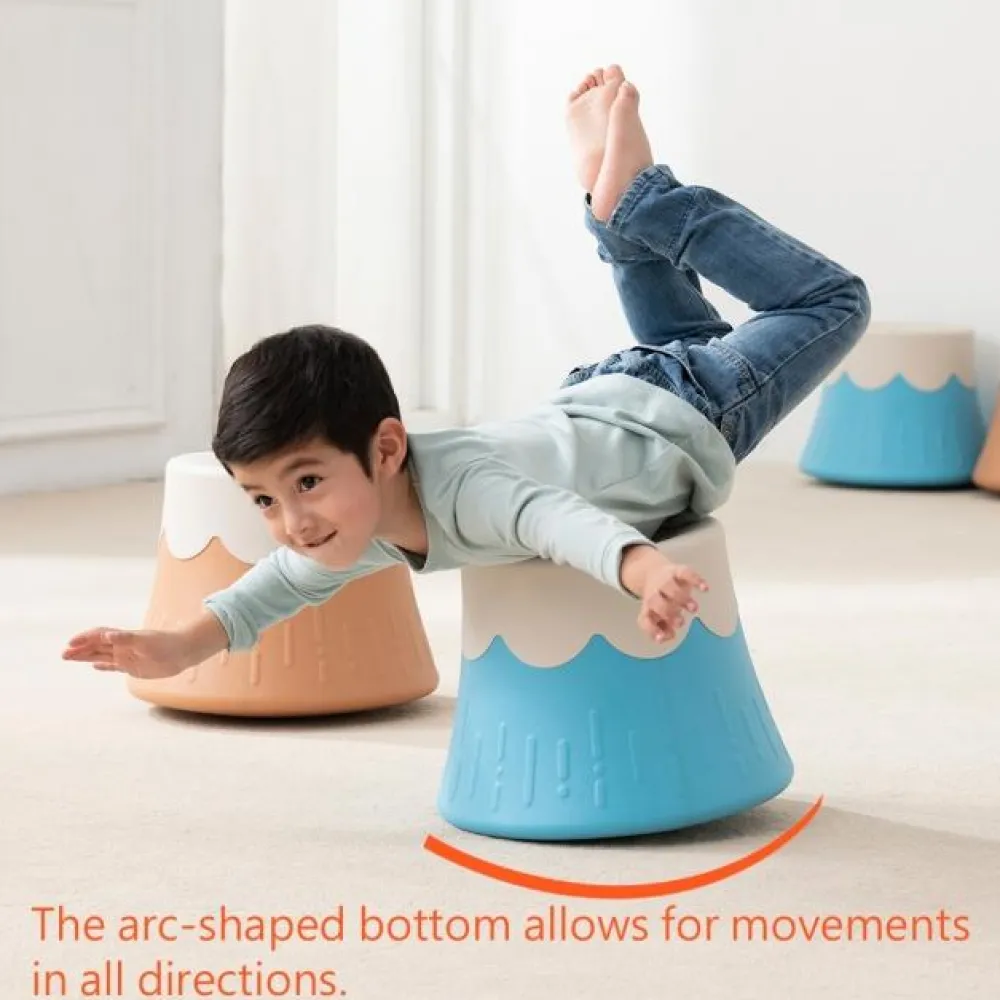 Sale Vuggende vulkan stol/skammel til børn