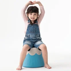 Sale Vuggende vulkan stol/skammel til børn