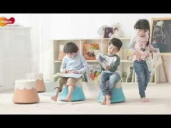 Sale Vuggende vulkan stol/skammel til børn