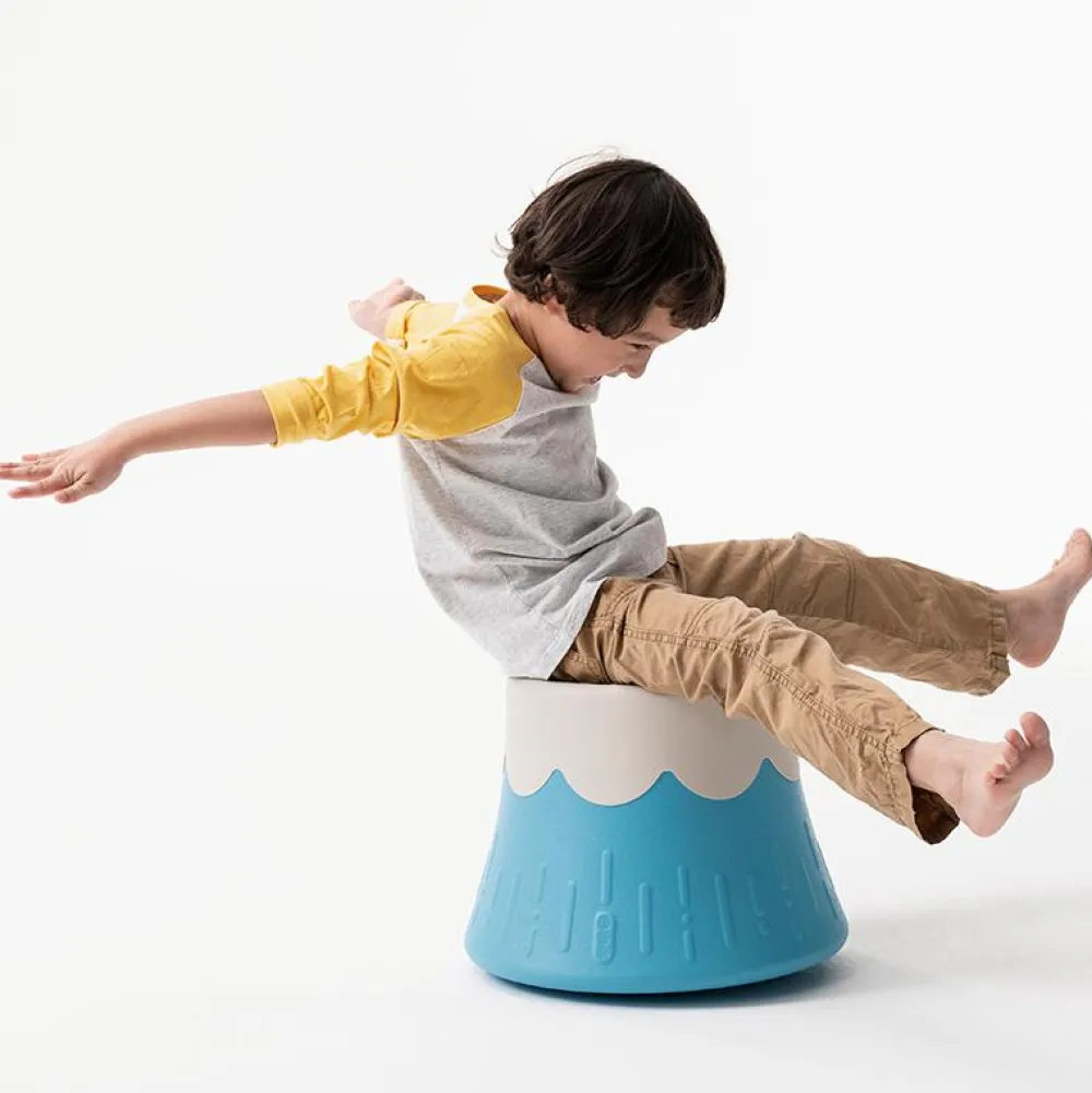 Sale Vuggende vulkan stol/skammel til børn