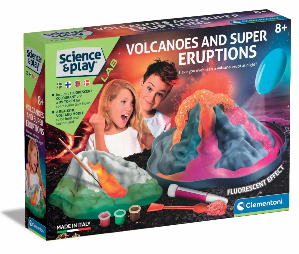 Outlet Clementoni Vulkaner og vulkanudbrud