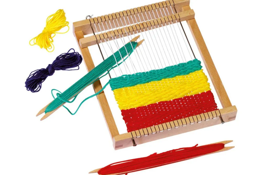 Væveramme i bøgetræ